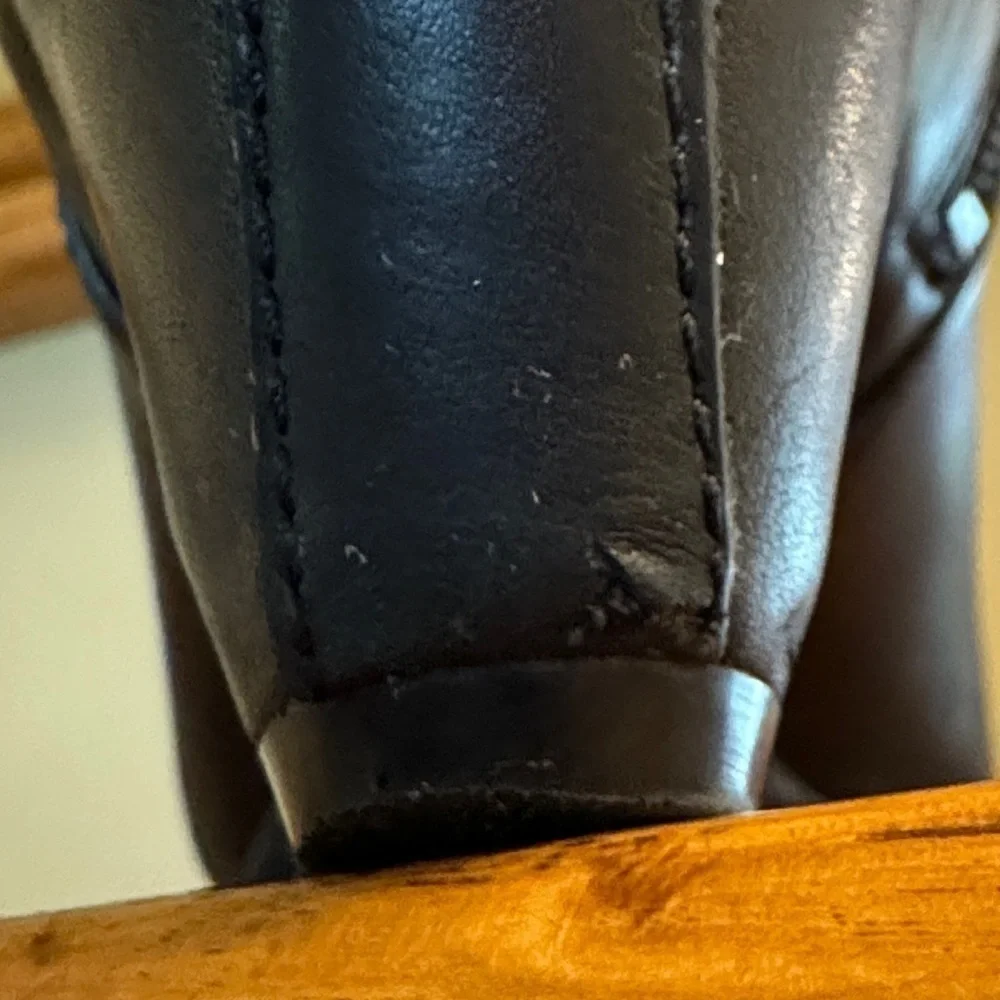 SAM EDELMAN Maddox Women's Black Leather Boot 6M